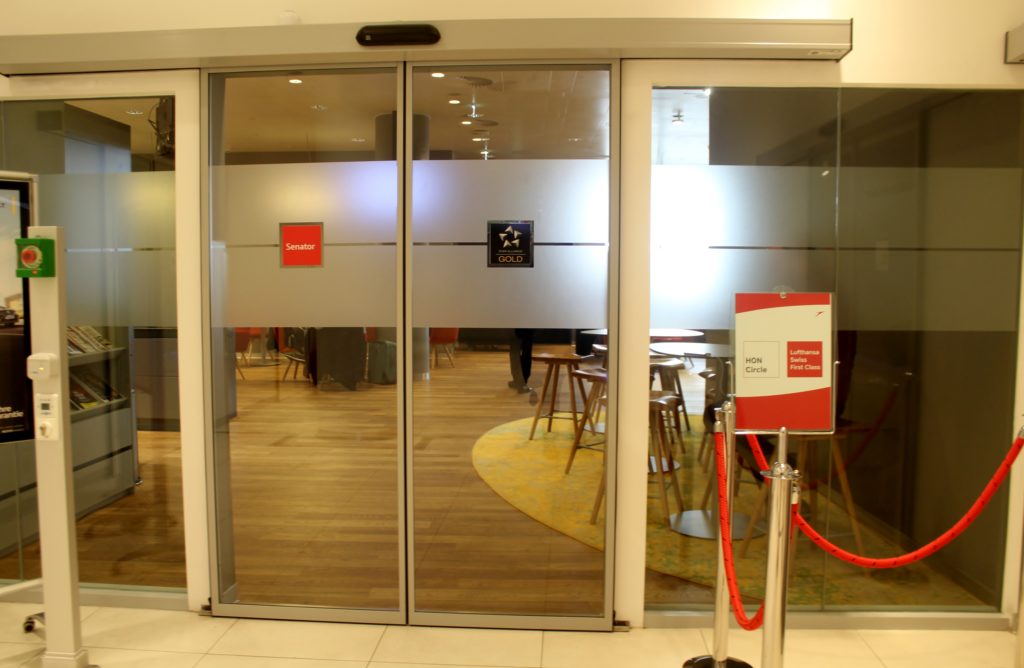 The new Austrian Airlines Senator lounge in the Schengen area at Vienna airport