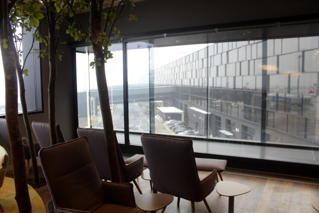 The new Austrian Airlines Senator lounge in the Schengen area at Vienna airport