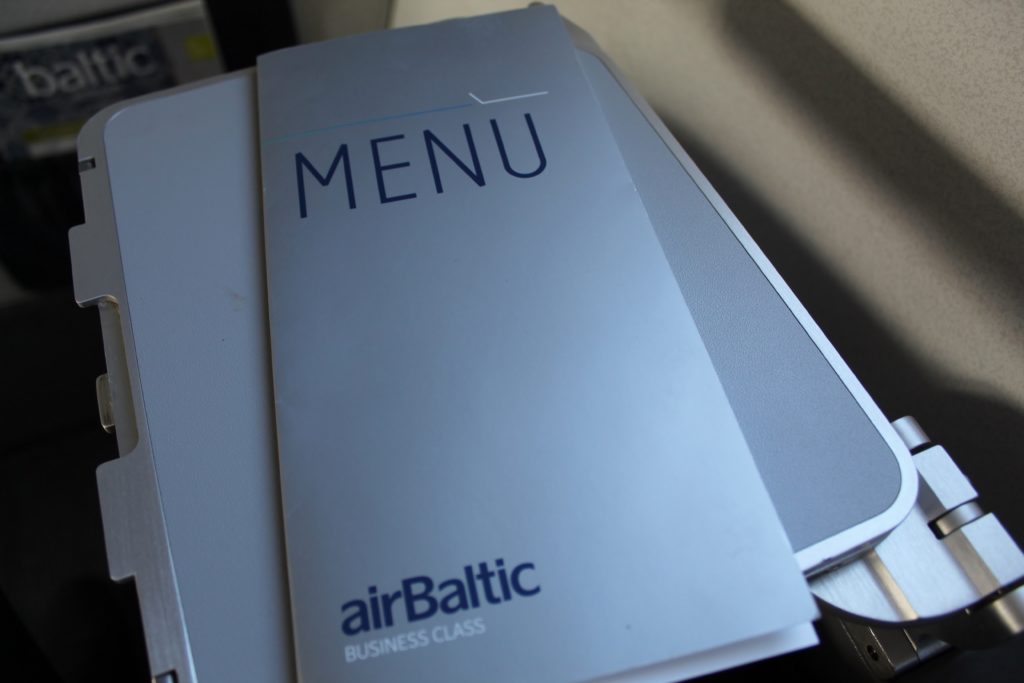Air Baltic Business Class Riga-Milan Malpensa