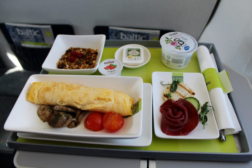 Air Baltic Business Class Riga-Milan Malpensa