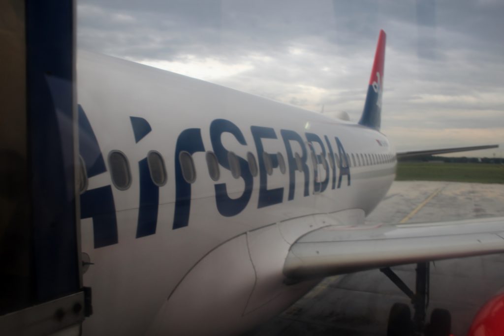 Air Serbia Business Class Frankfurt-Belgrade