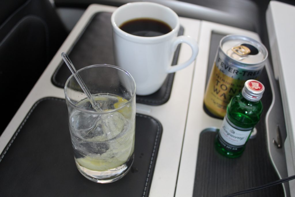 British Airways Business Class Club Europe Amsterdam-London Heathrow