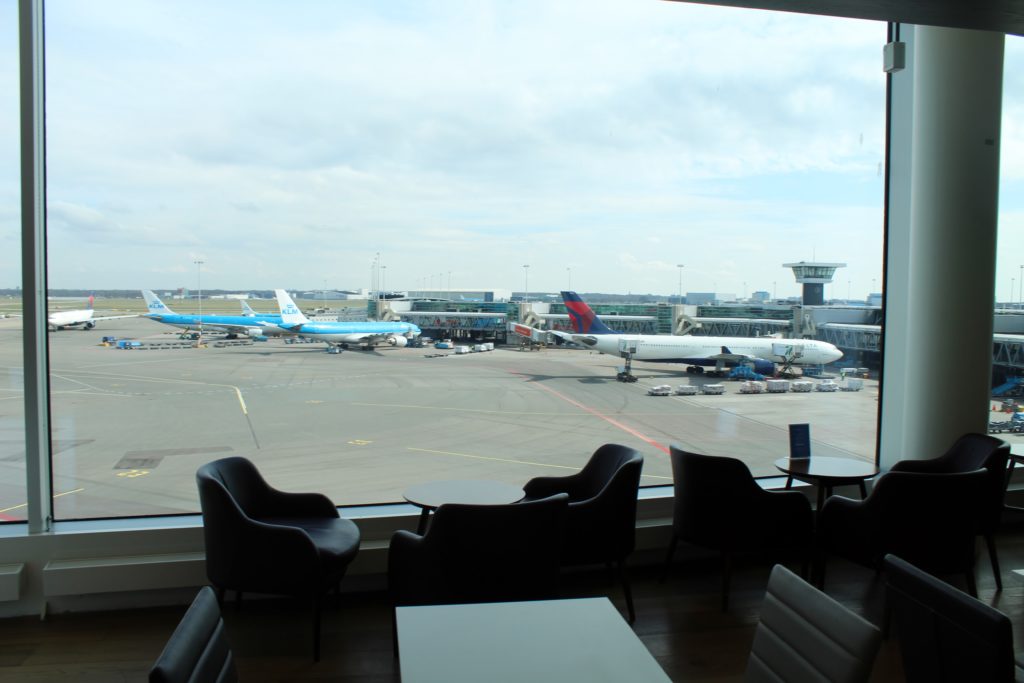 British Airways Lounge, Amsterdam Schiphol