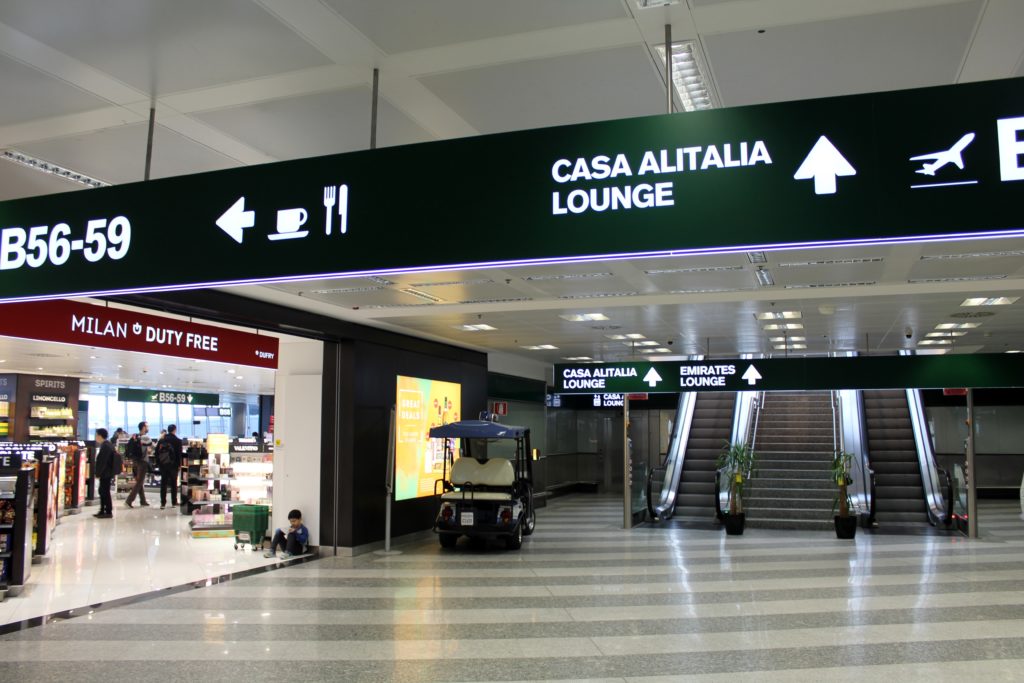 Casa Alitalia Lounge, Milan Malpensa