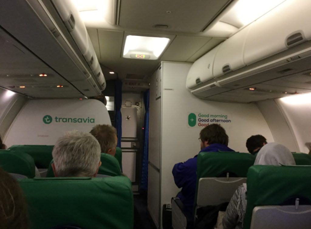 Transavia Economy Class Salzburg-Rotterdam