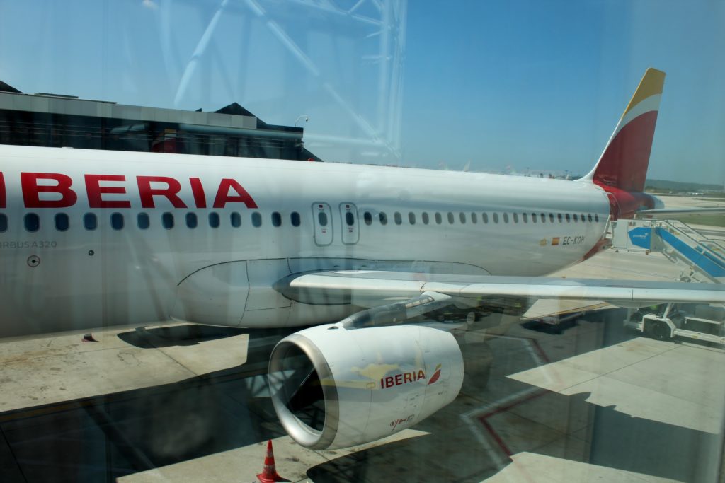 Iberia Business Class Madrid-Lisbon