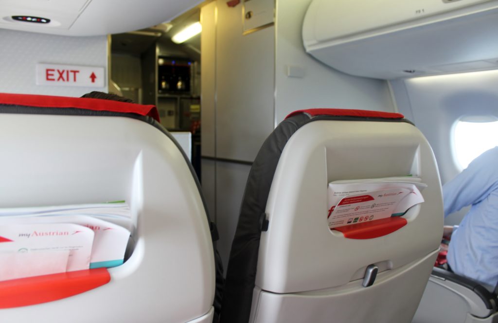 Austrian Airlines Business Class Belgrade-Vienna
