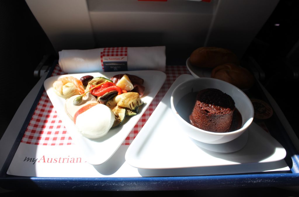 Austrian Airlines Business Class Belgrade-Vienna