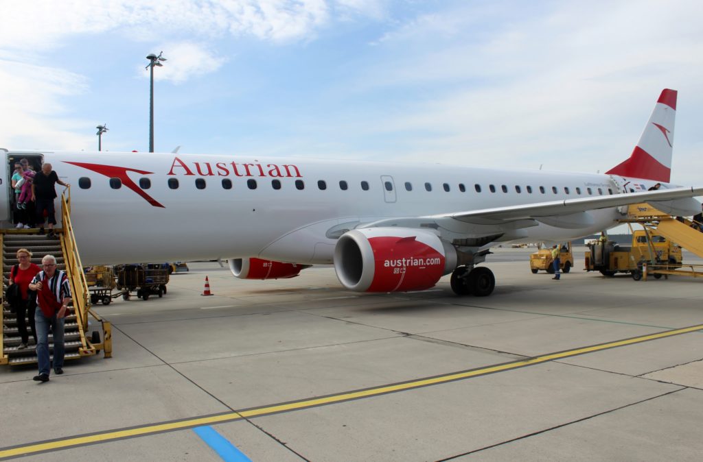 Austrian Airlines Business Class Belgrade-Vienna