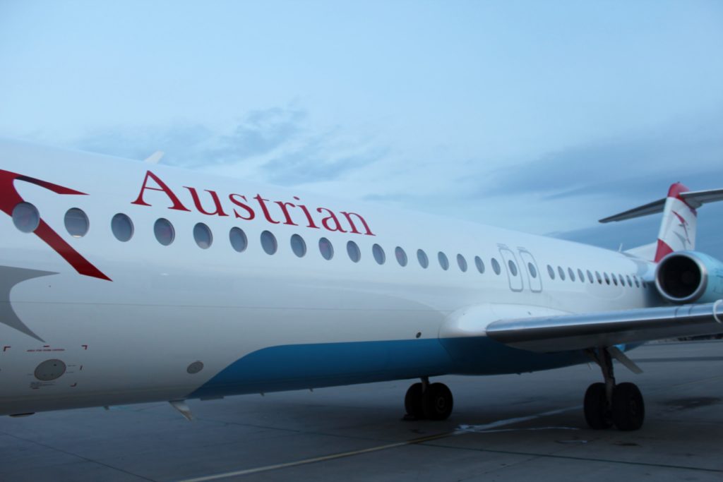 Austrian Airlines Business Class Vienna-Stockholm