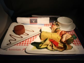 Austrian Airlines Business Class Vienna-Stockholm