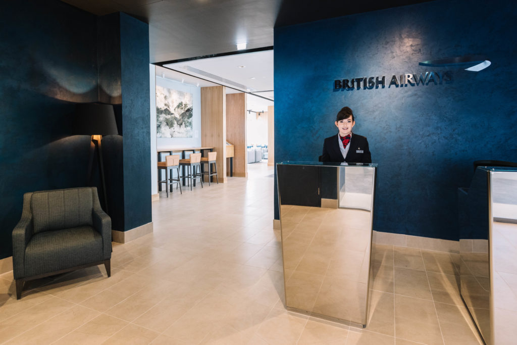 British Airways Lounge Aberdeen