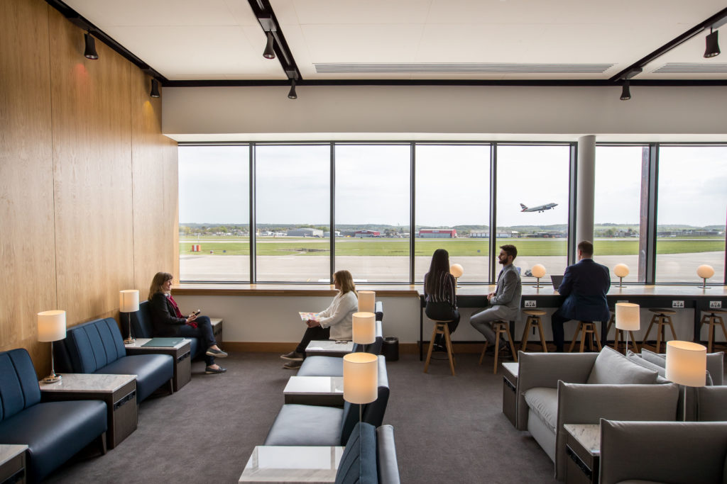 British Airways Lounge Aberdeen