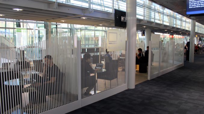 Former Air Berlin Exclusive Waiting area in Nuremberg