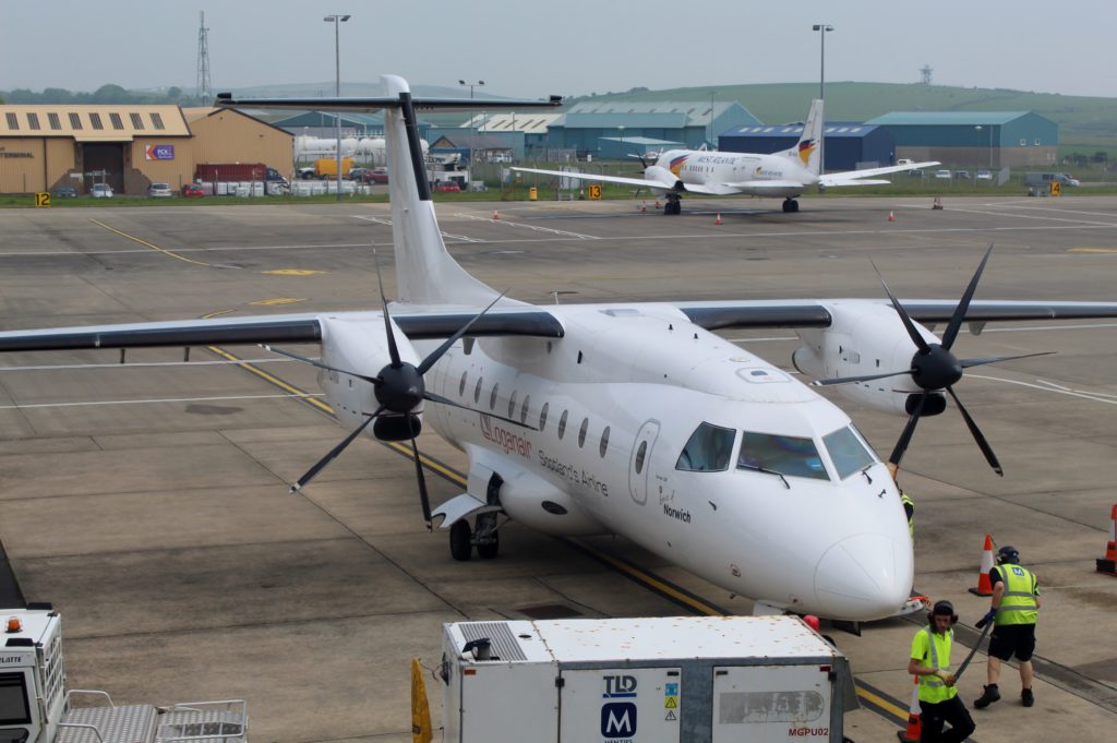 Loganair Isle of Man-Norwich