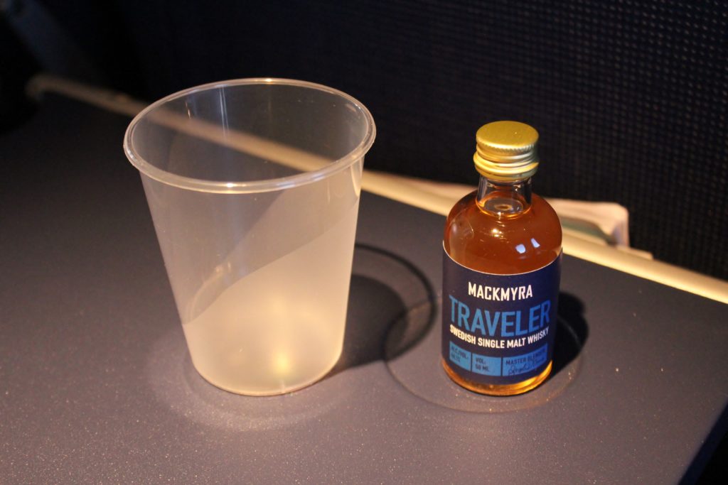 Mackmyra whisky on SAS