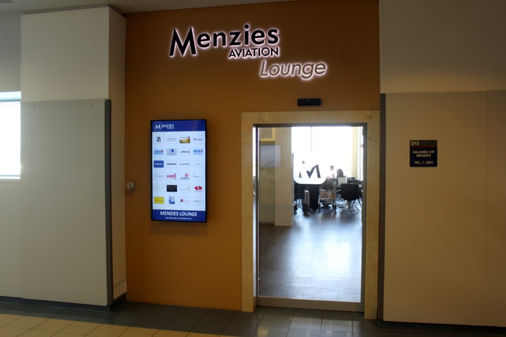 Menzies Aviation Lounge, Prague terminal 1
