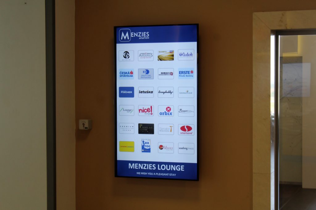 Menzies Aviation Lounge, Prague terminal 1