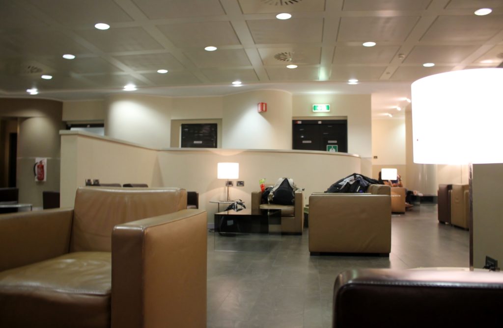 Sala Monteverdi Lounge Milan Malpensa Terminal 1