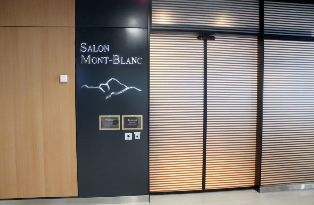 Salon Mont Blanc Lounge, Lyon St-Exupéry