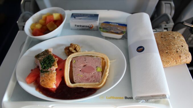 Lufthansa Business Class Stockholm-Munich