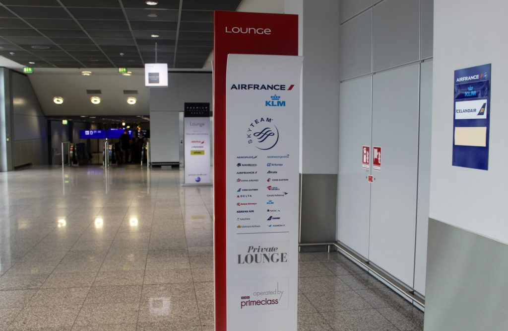 Air France Lounge, Frankfurt, Terminal 2