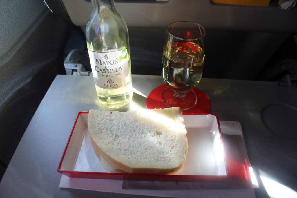 Iberia Business Class Barcelona-Madrid