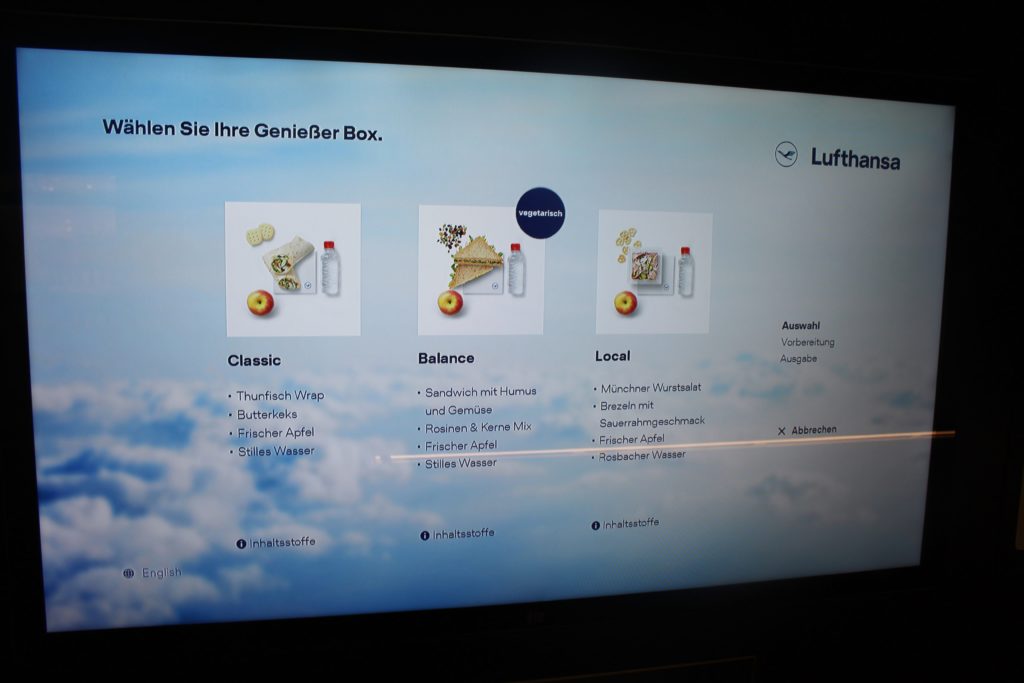 Lufthansa Delights To Go Munich