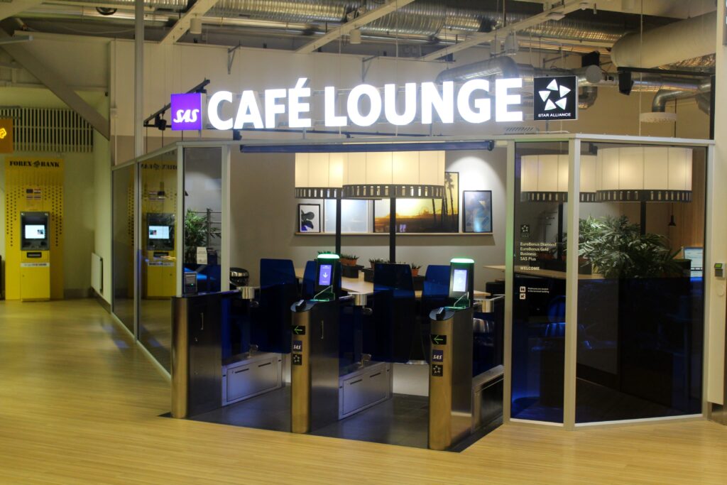 SAS Cafe Lounge Luleå Kallax