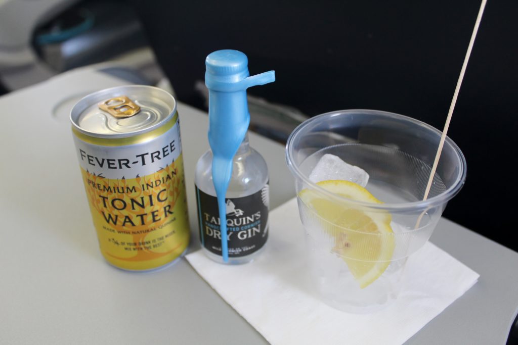 The connoisseur's gin bar on Flybe