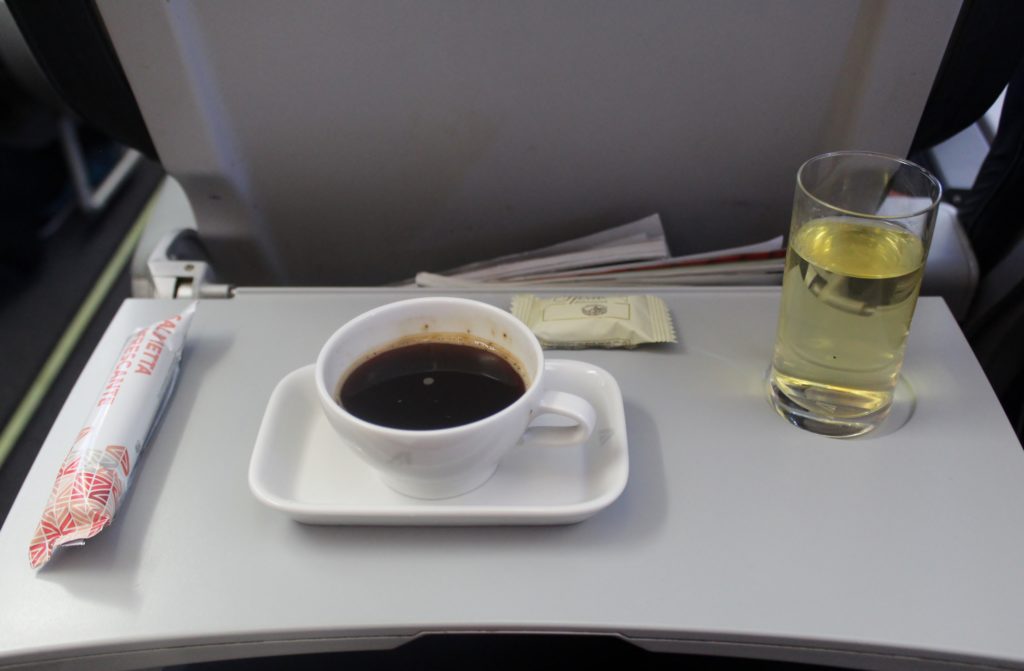 Alitalia Business Class Rome-Barcelona