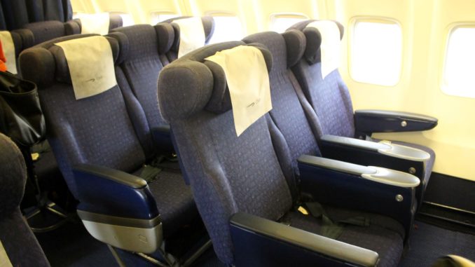 British Airways Comair Business Class Johannesburg-Durban