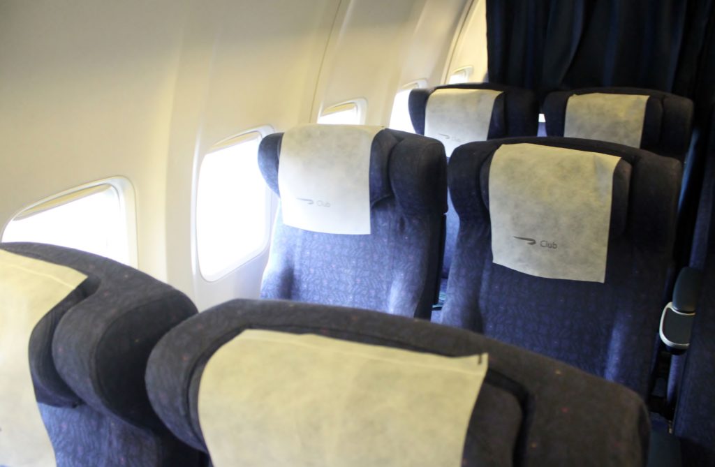 British Airways Comair Business Class Johannesburg-Durban