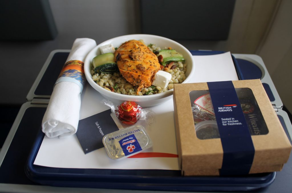 British Airways Comair Business Class Johannesburg-Durban