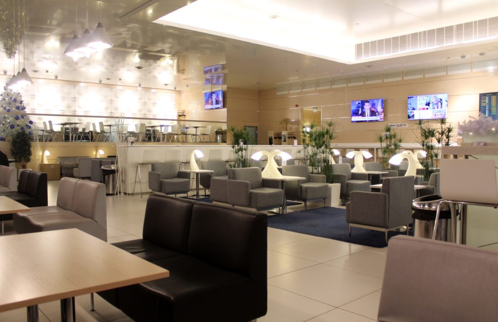 Finnair non-Schengen Lounge in Helsinki