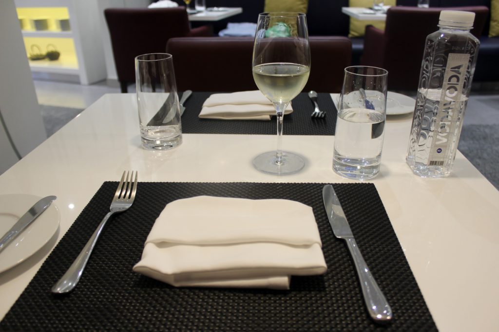 Lunch in the Air Serbia Premium Lounge in Belgrade