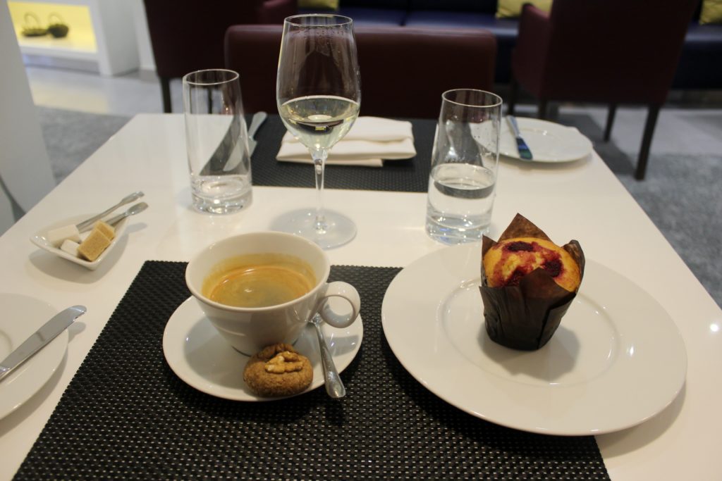 Lunch in the Air Serbia Premium Lounge in Belgrade