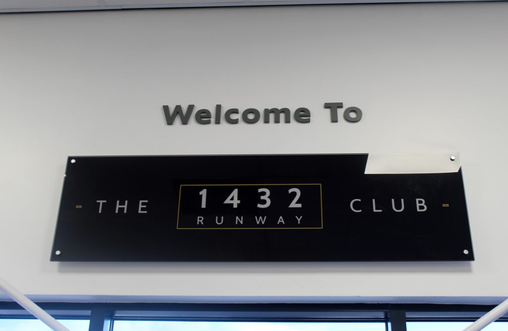 The 1432 Runway Club Lounge, Leeds Bradford