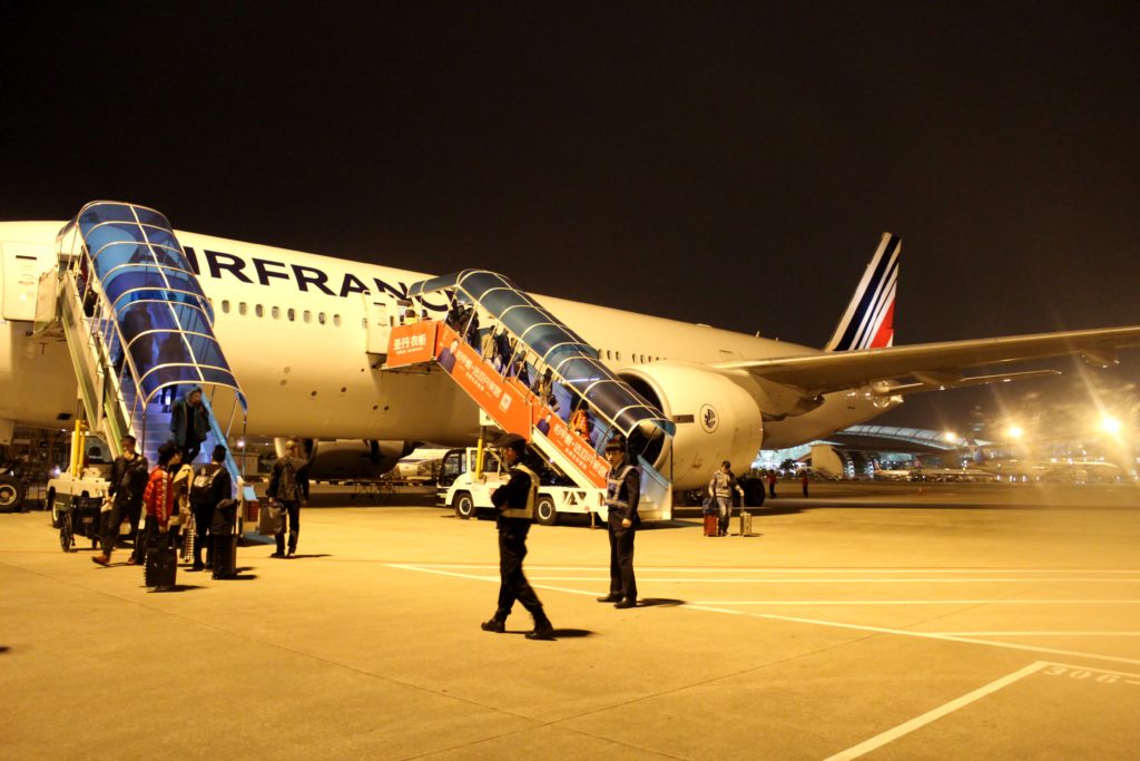 Air France Business Class Paris CDG-Guangzhou