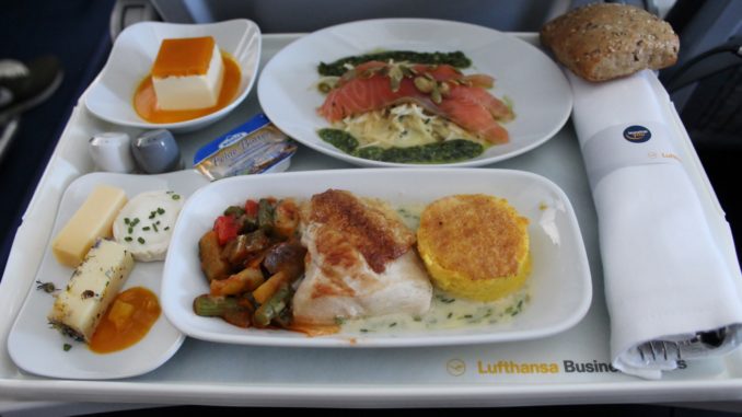 Lufthansa Business Class Munich-Lisbon