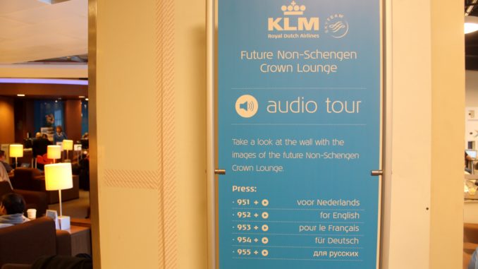 A guided tour of the new KLM non-Schengen Crown Lounge at Amsterdam Schiphol