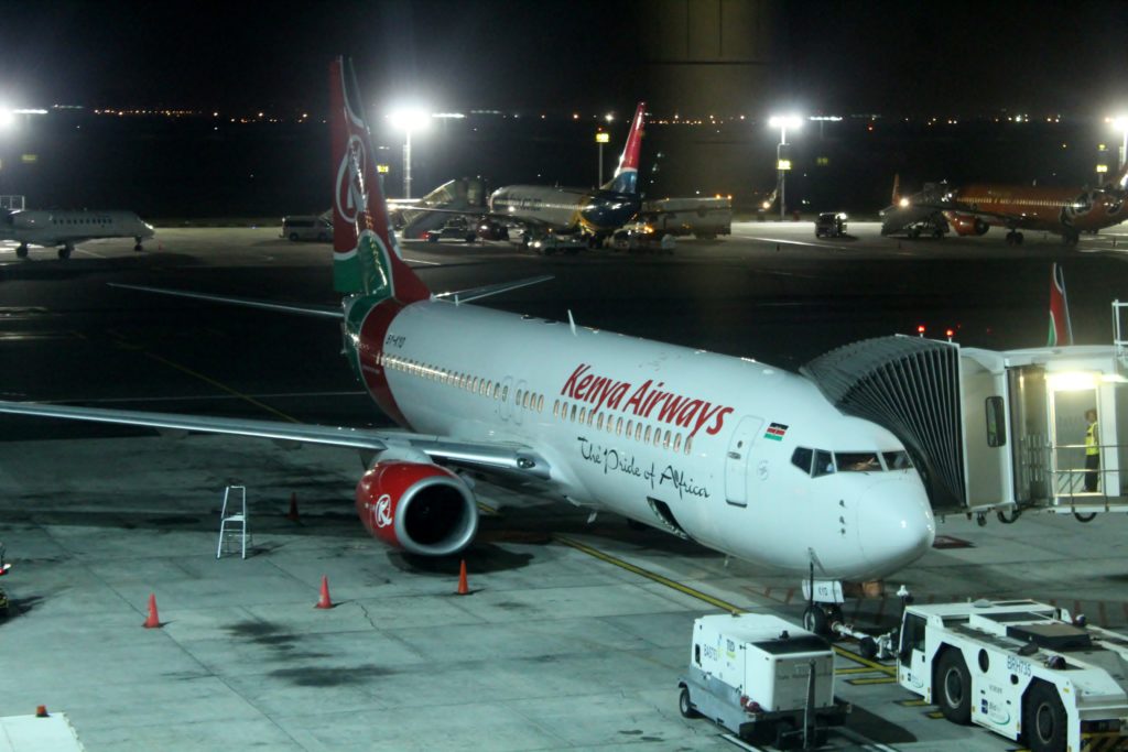 Kenya Airways Business Class Cape Town-Nairobi