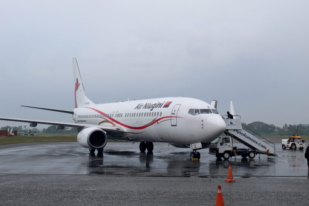 Air Niugini Business Class Honiara-Port Moresby