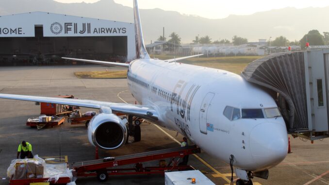 Fiji Airways Economy Class Nadi-Tarawa