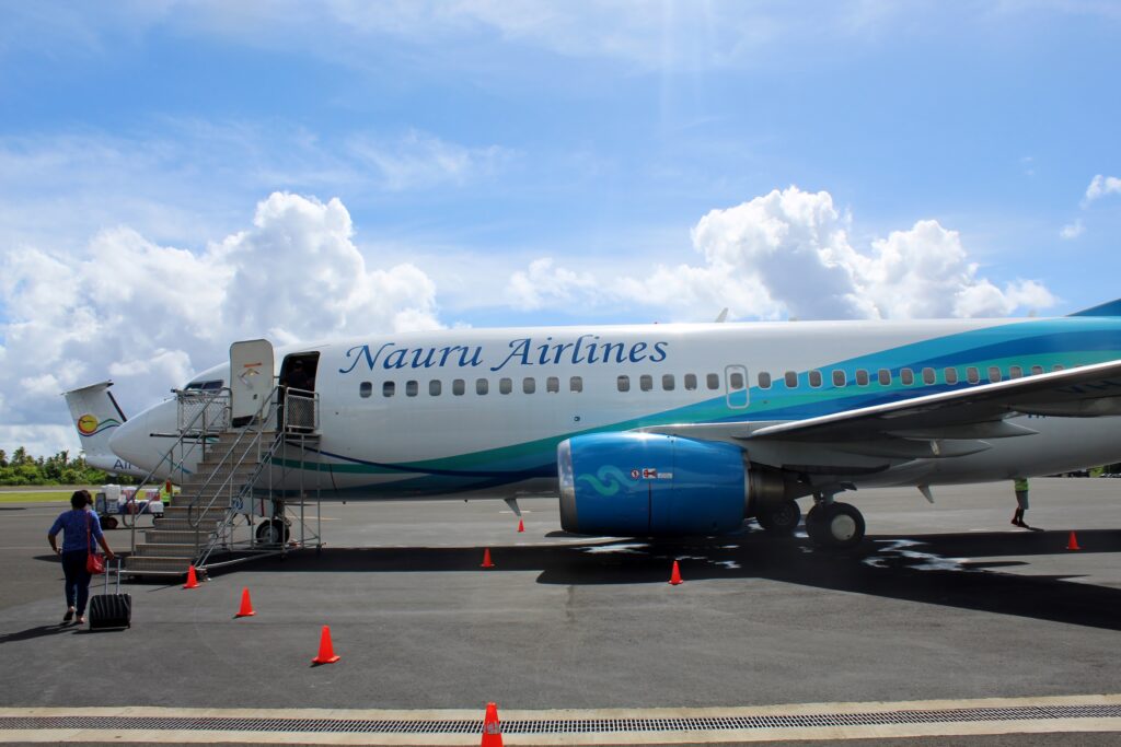 Solomon Airlines/Nauru Airlines Economy Class Tarawa-Honiara