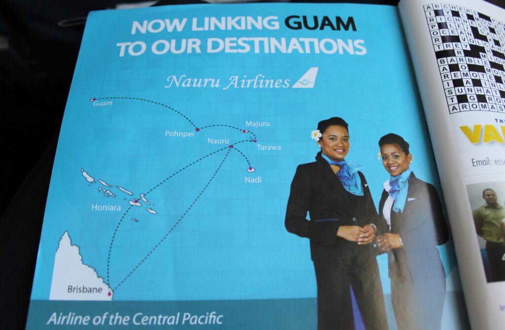 Solomon Airlines/Nauru Airlines Economy Class Tarawa-Honiara