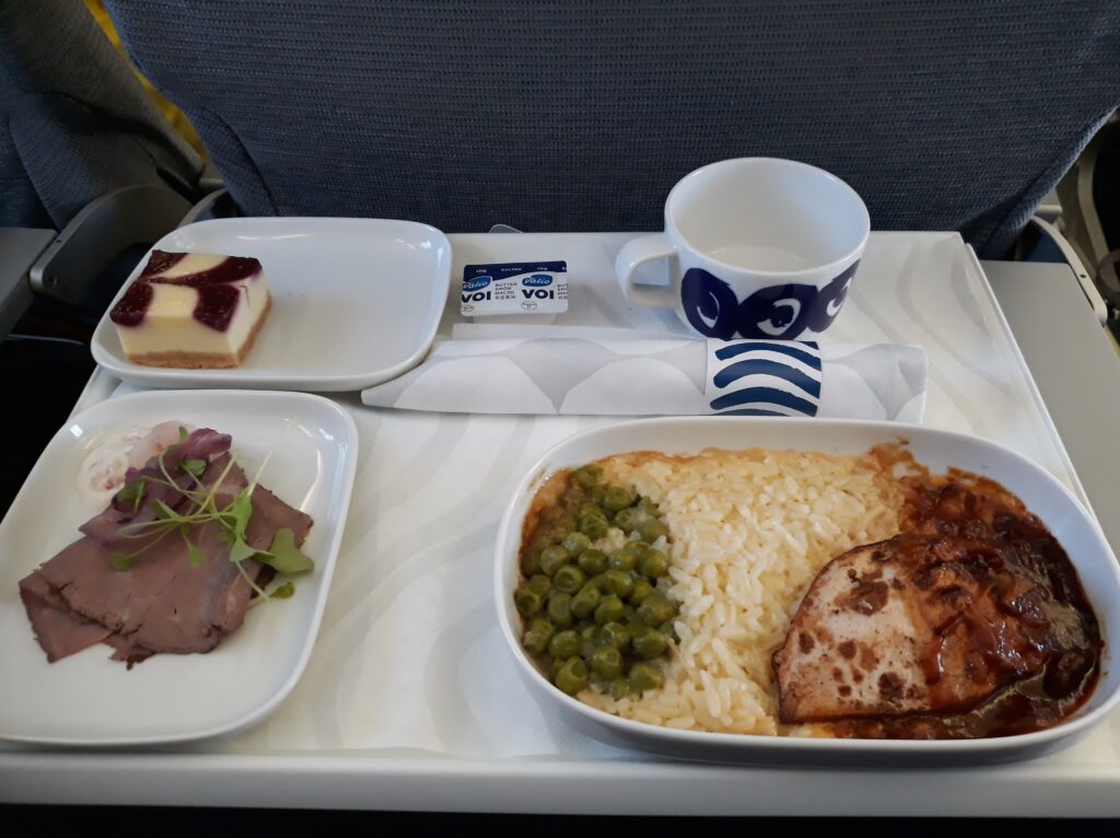 Finnair Business Class Hamburg-Helsinki