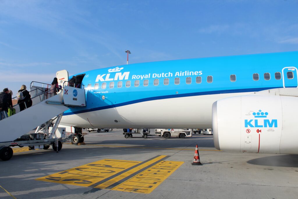 KLM Business Class Venice-Amsterdam