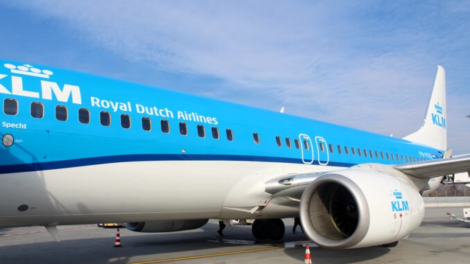 KLM Business Class Venice-Amsterdam