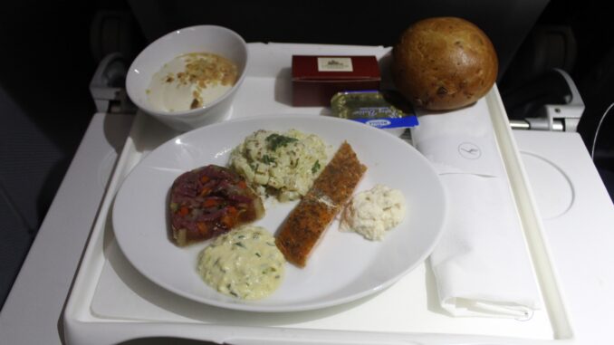 Lufthansa Business Class Frankfurt-Rome